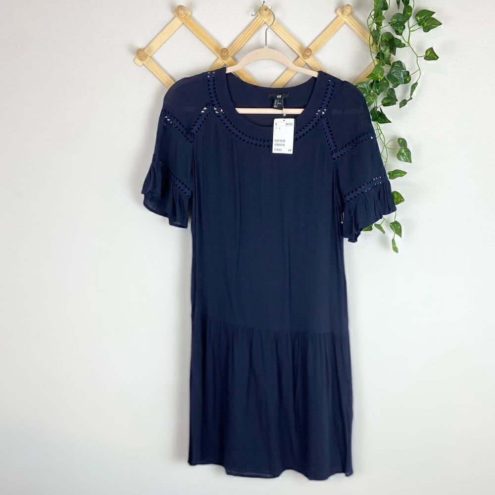 H&M Laser Cut Dress M407